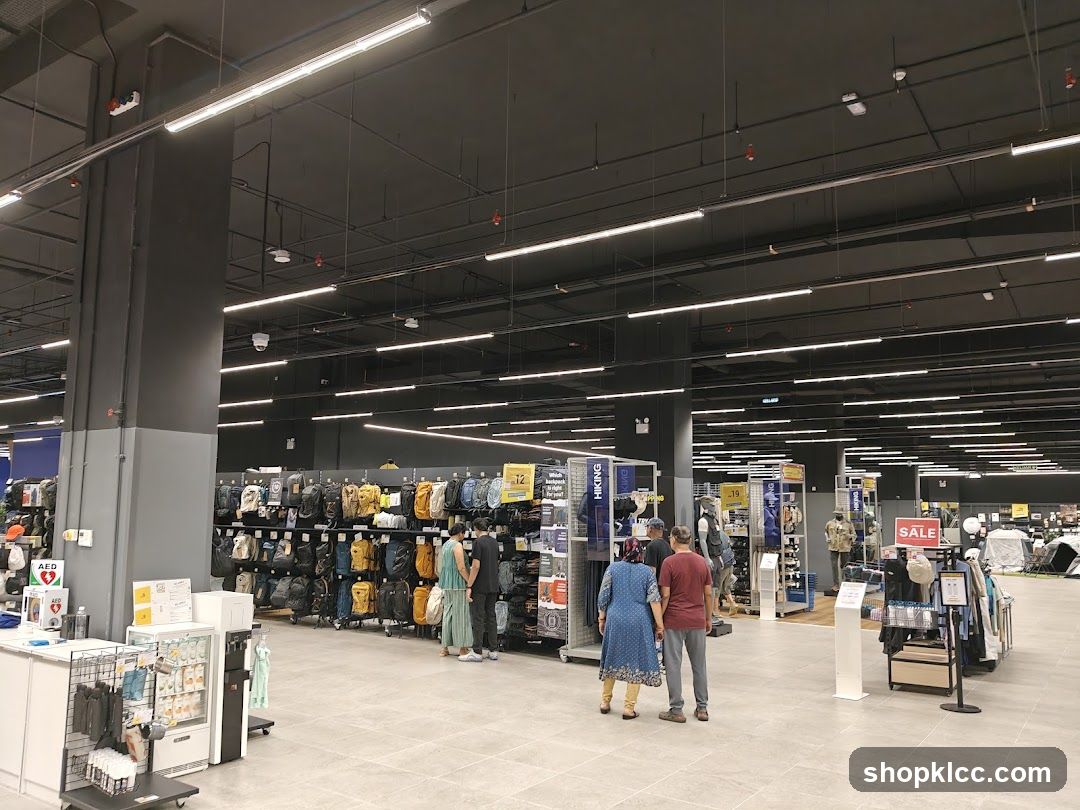 Outdoor Gear Store Interior