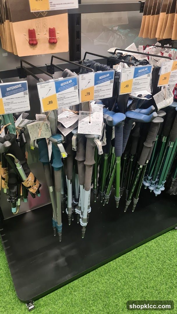 Hiking Poles Display