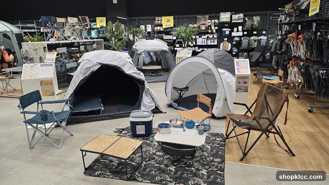 Camping Gear Display