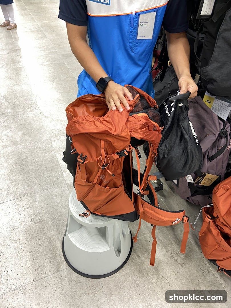 Backpack Display
