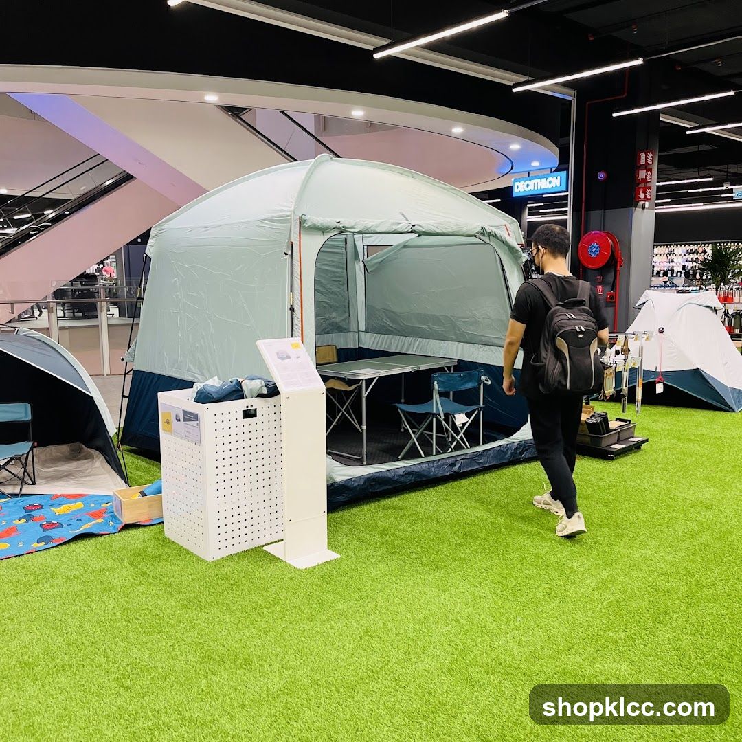 Camping Gear Display