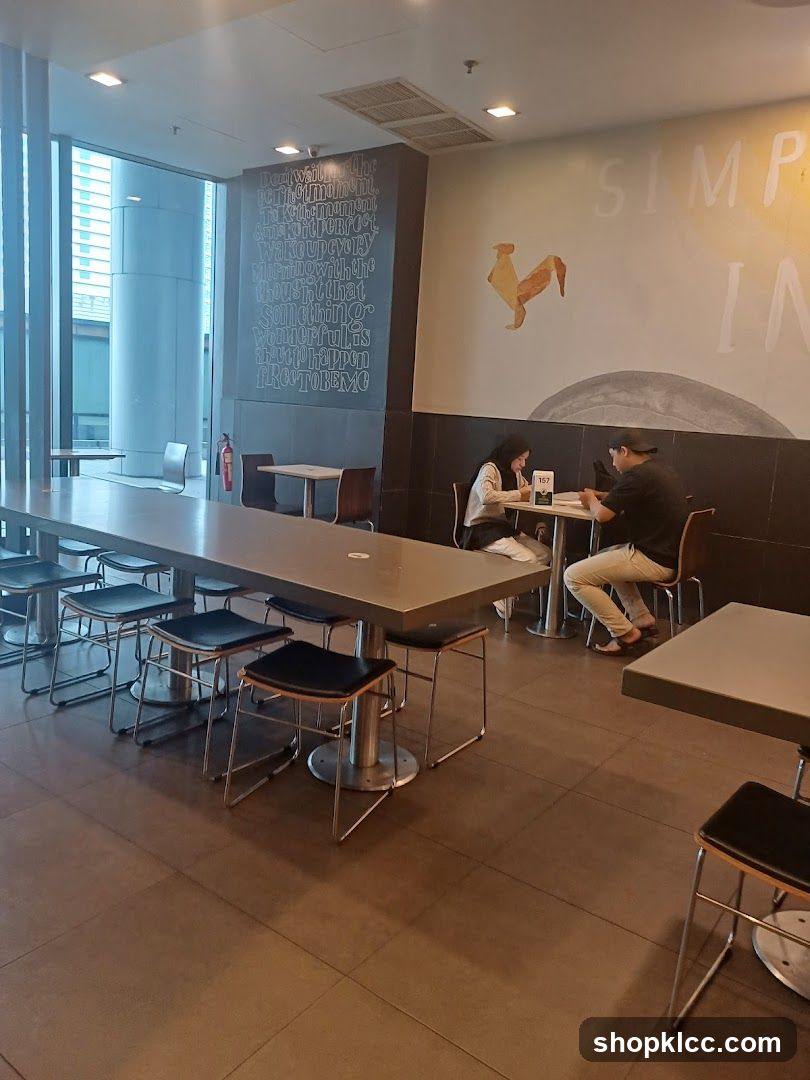 Restaurant Interior with Seating