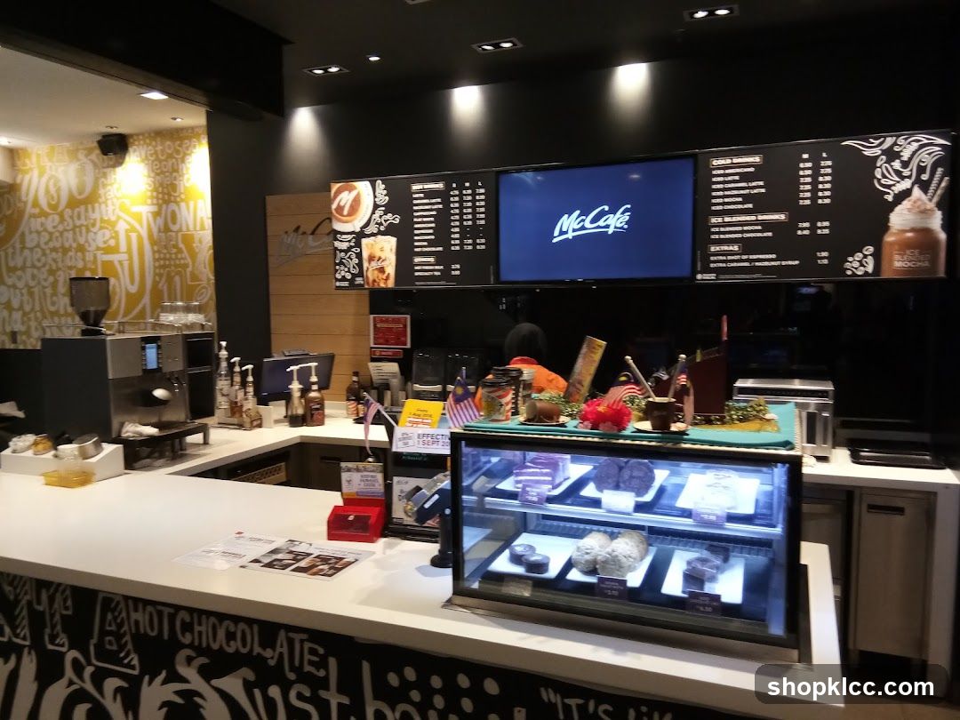 McCafé Counter
