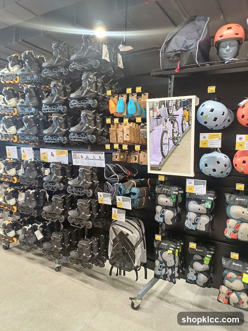 Sports Equipment Display