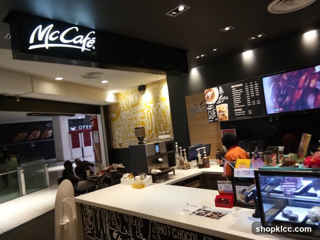 McCafé Counter