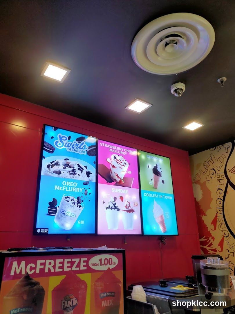 Dessert Menu Displays