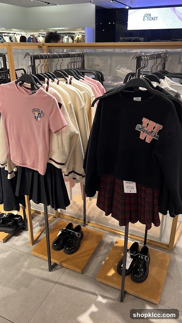 Children's Clothing Display