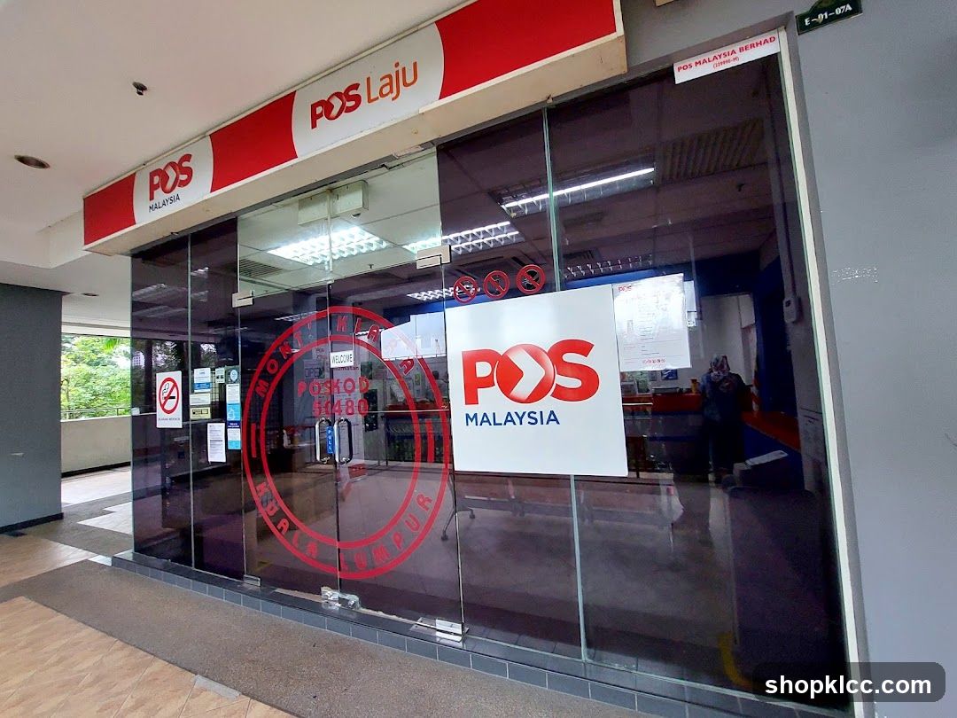 POS Malaysia Storefront