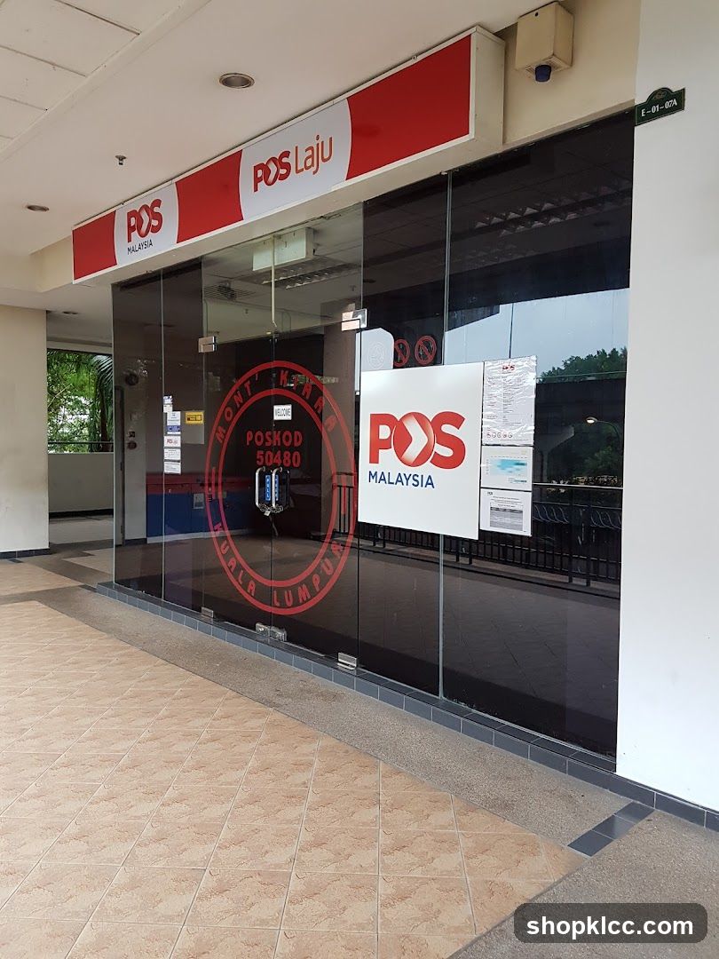 POS Laju Malaysia Shop Front