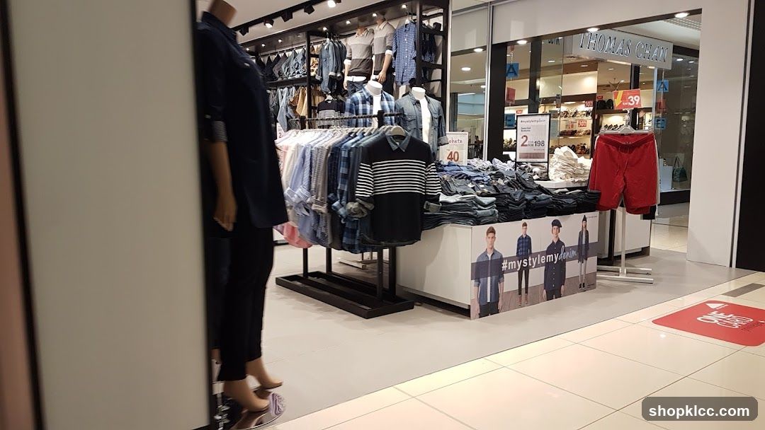 Men's Clothing Store Interior Display