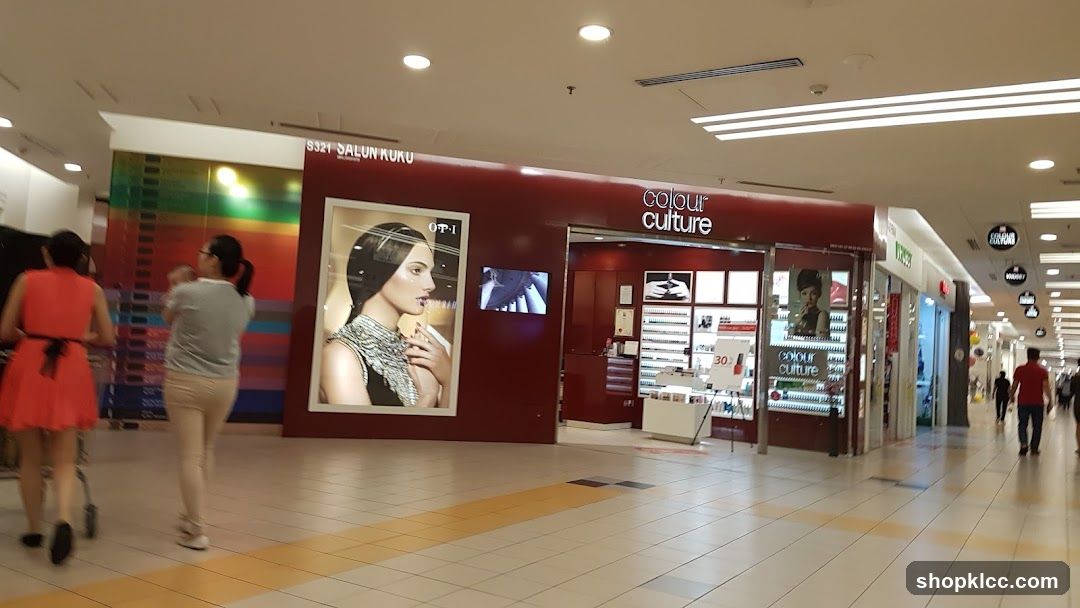 Shopping Mall Interior with Storefronts