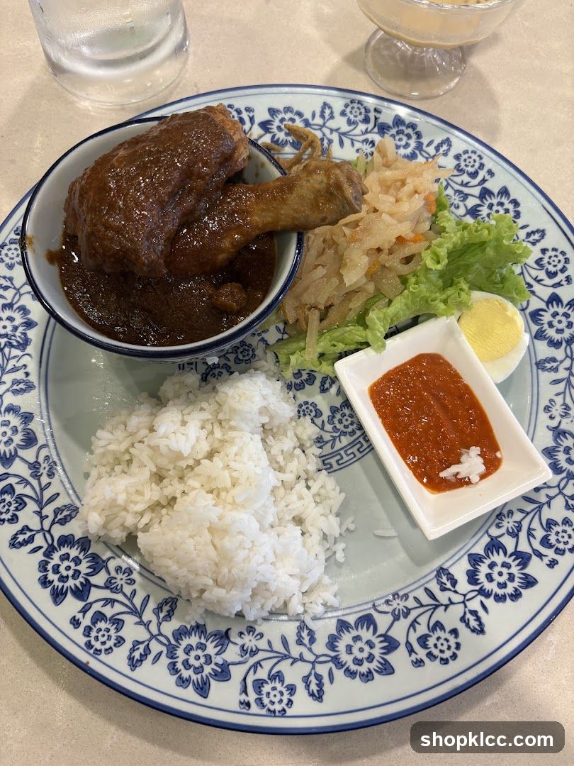 Chicken dish with rice