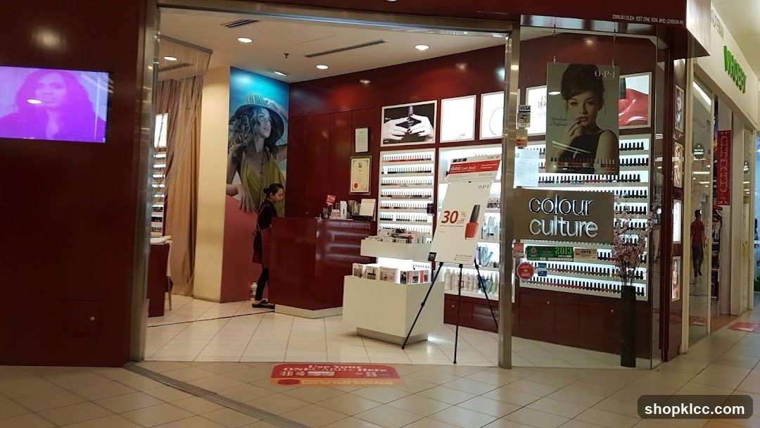 Beauty Store Interior and Entrance