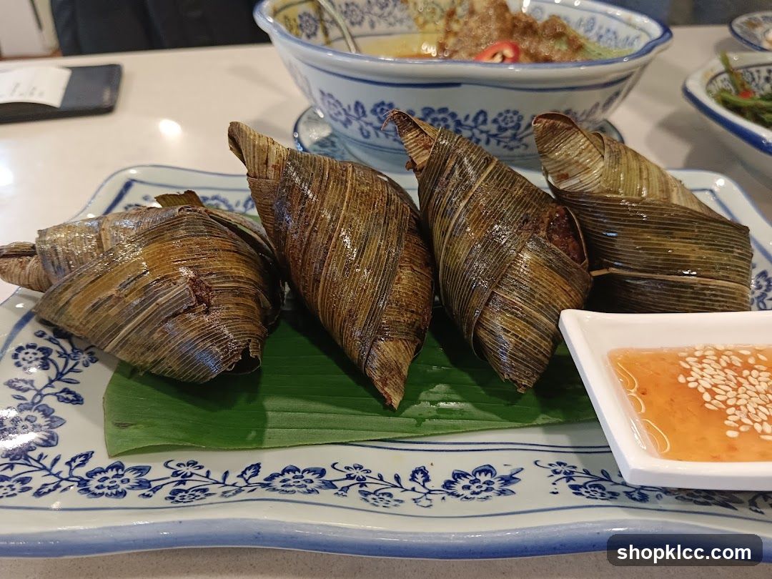 Chicken Wrapped in Pandan Leaves