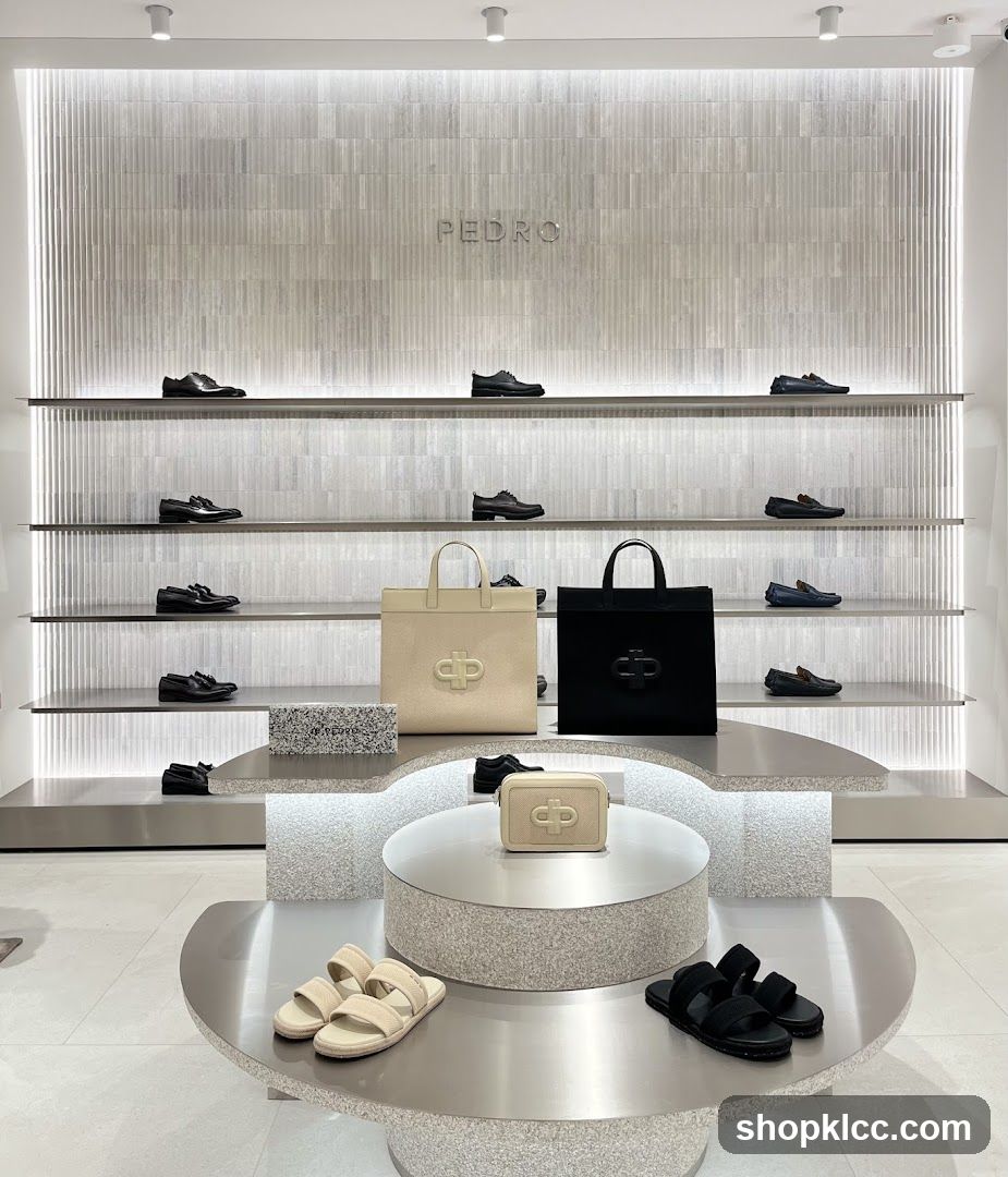 PEDRO Shoe and Bag Store Interior