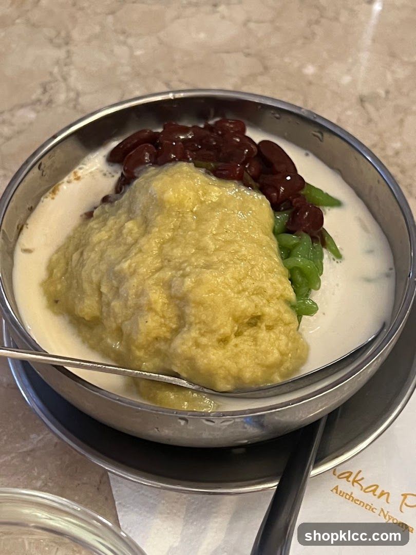 Dessert with Red Beans and Durian