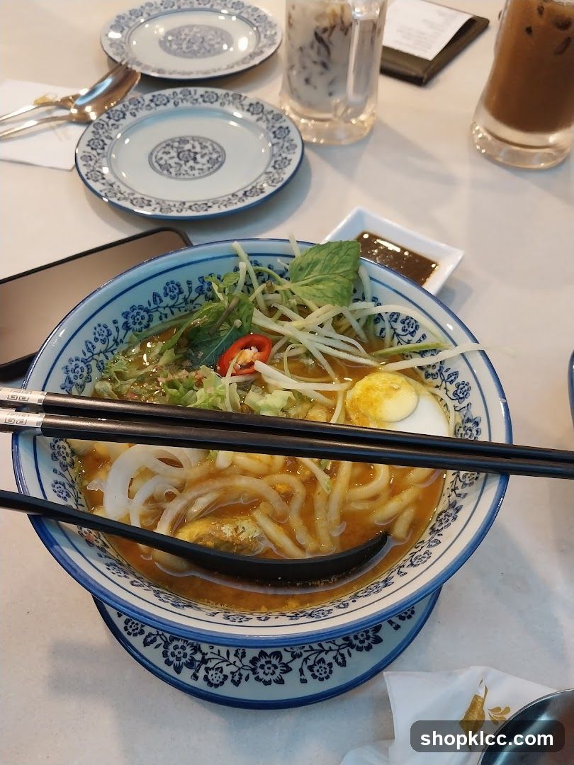Noodle Soup Dish