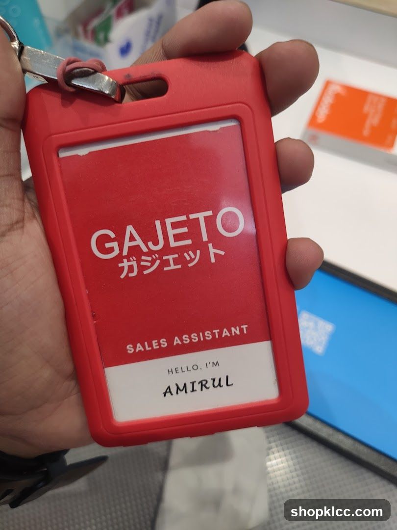 Sales Assistant ID Card
