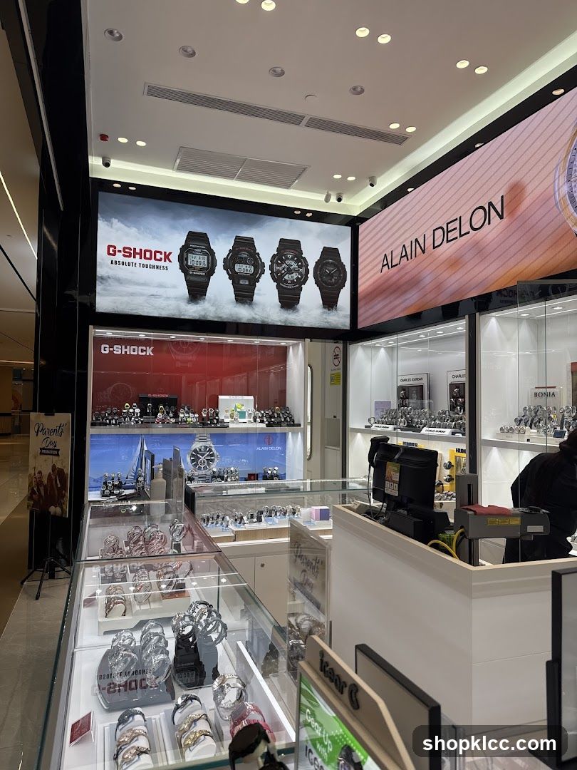 Watch Store Display