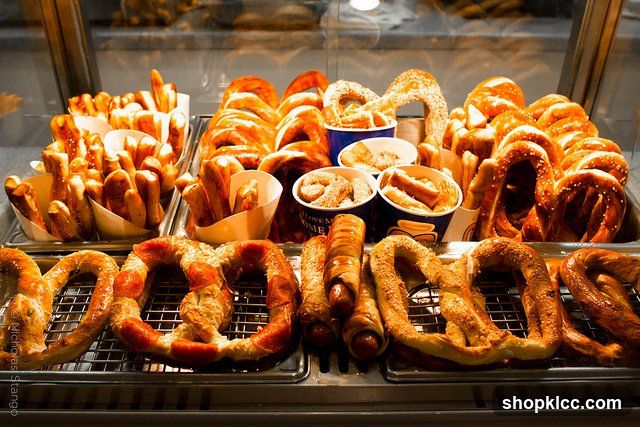 Assortment of Pretzels and Pretzel Bites