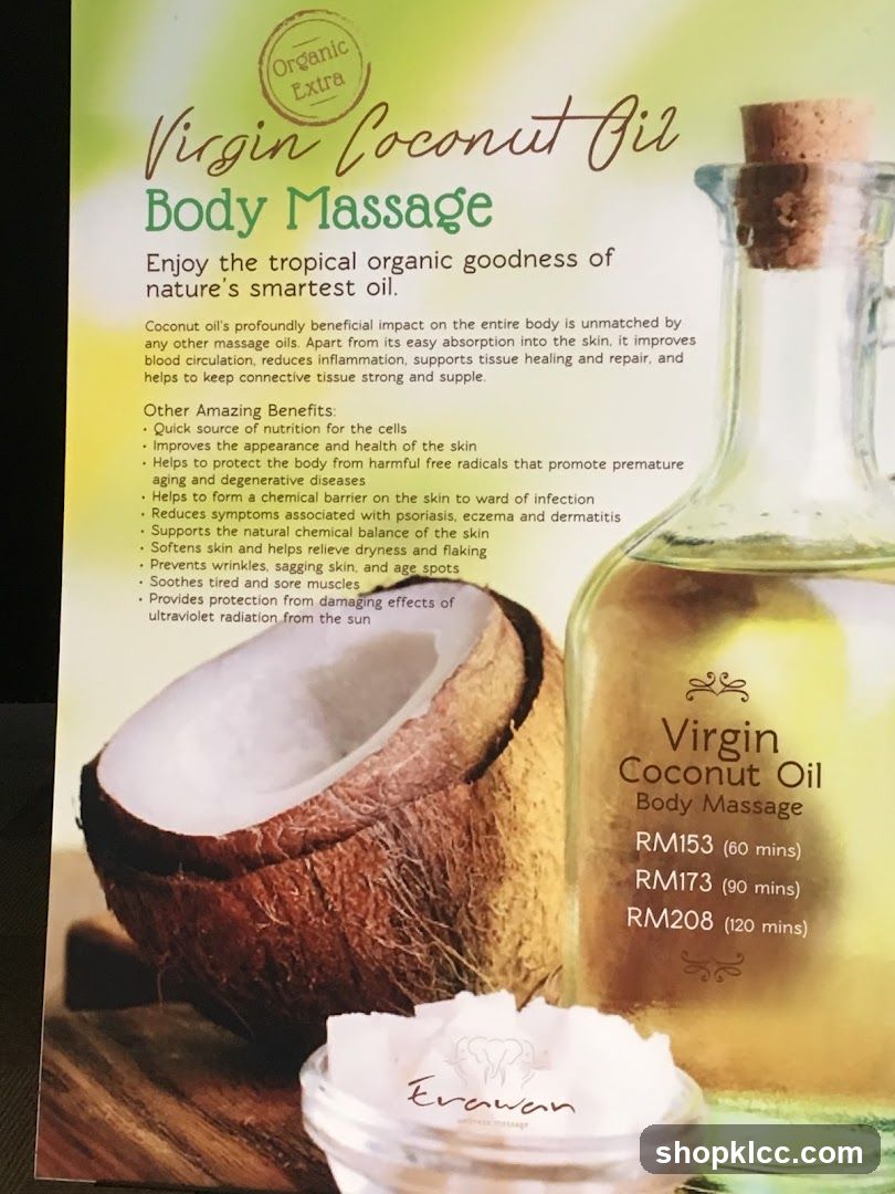 Virgin Coconut Oil Body Massage