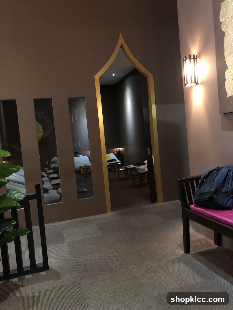 Massage Room Entrance