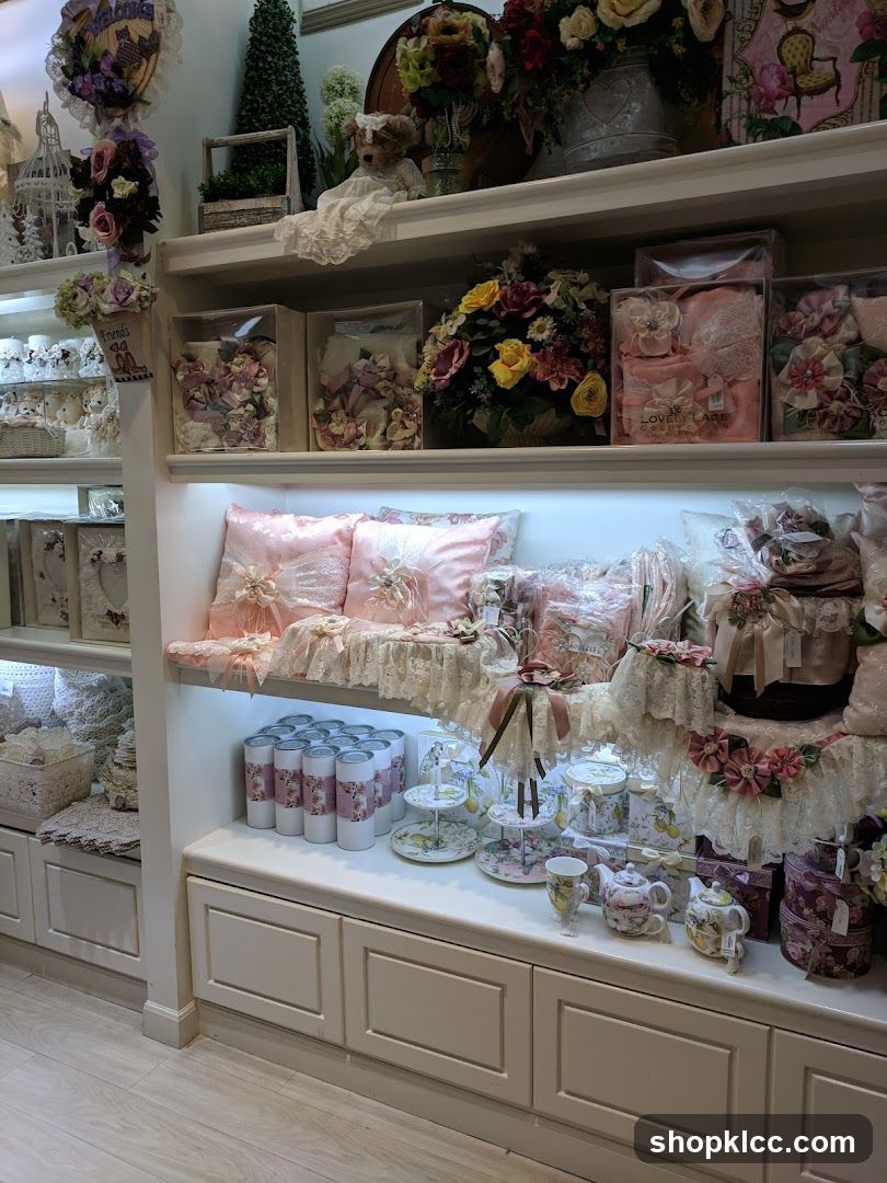 Shabby Chic Home Decor Display