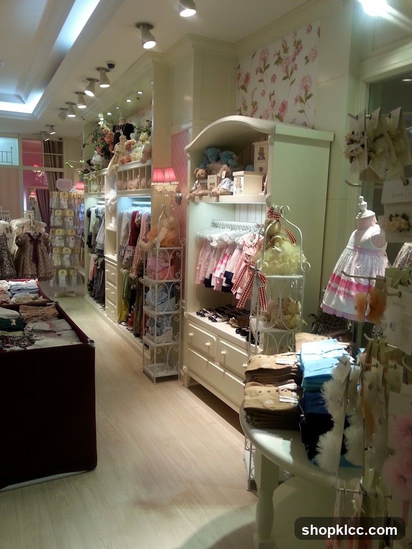 Children's Clothing Store Interior