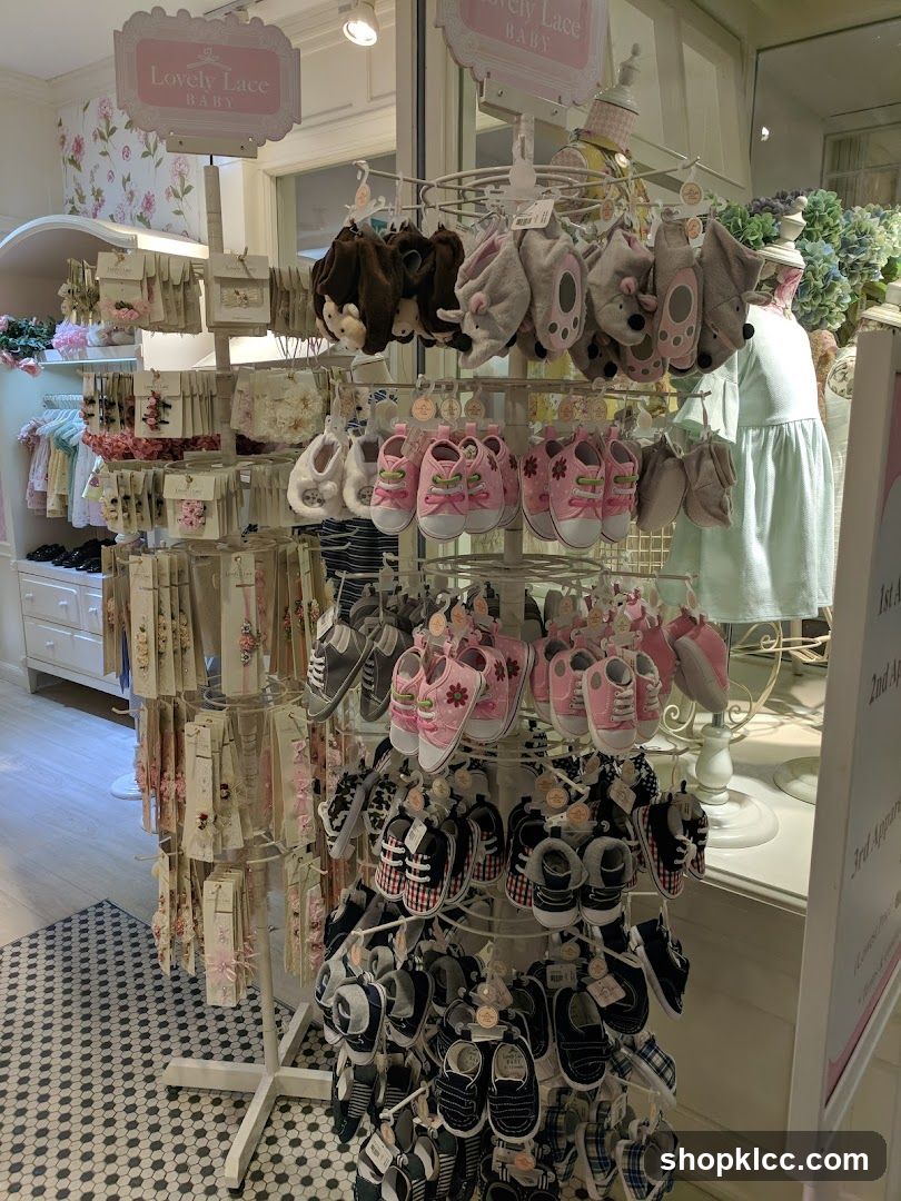 Baby Apparel and Accessories Display