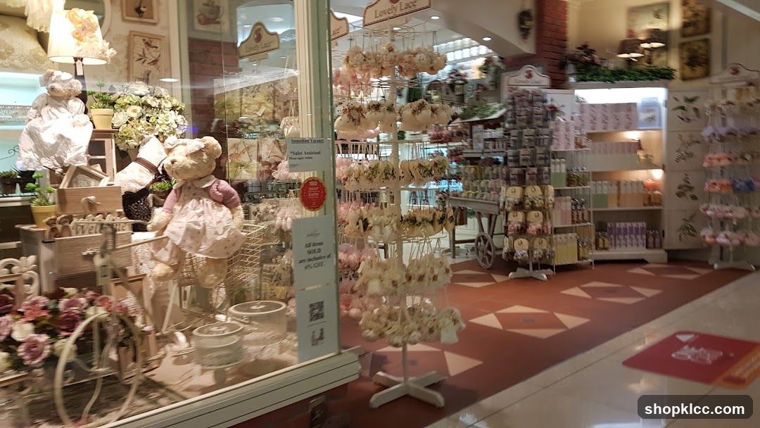 Store Interior with Decorative Items