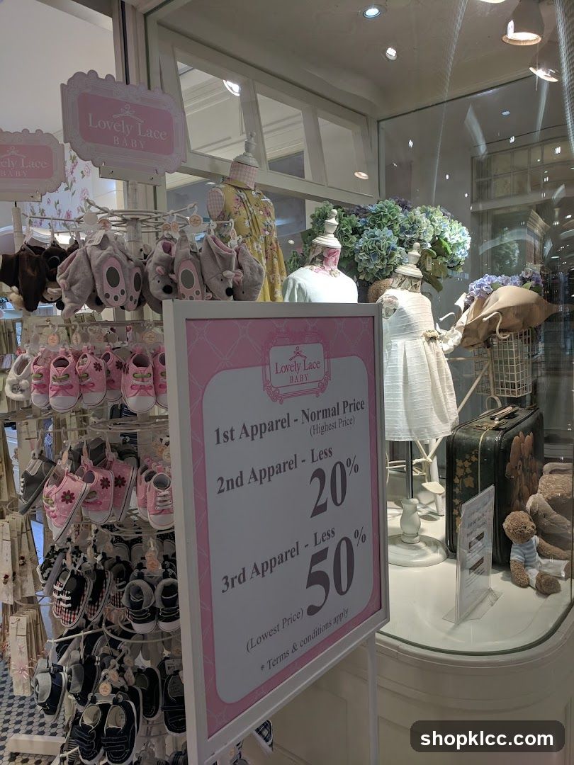Baby Apparel Store Display
