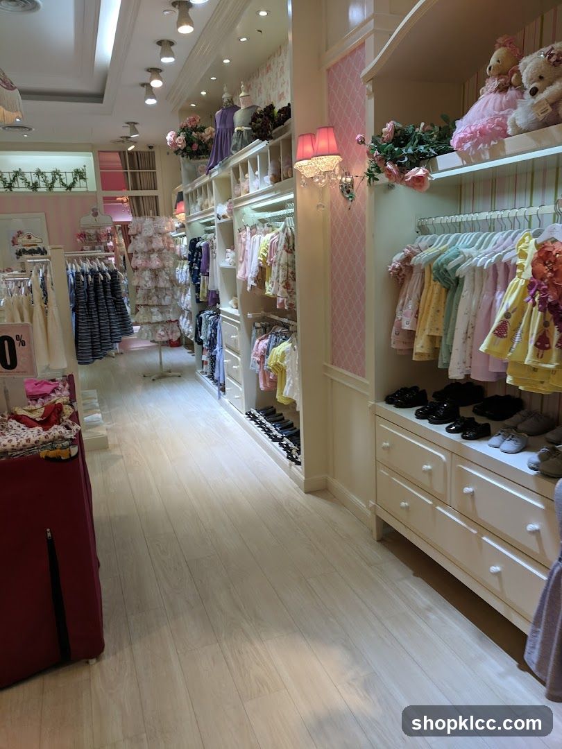Children's Clothing Store Interior