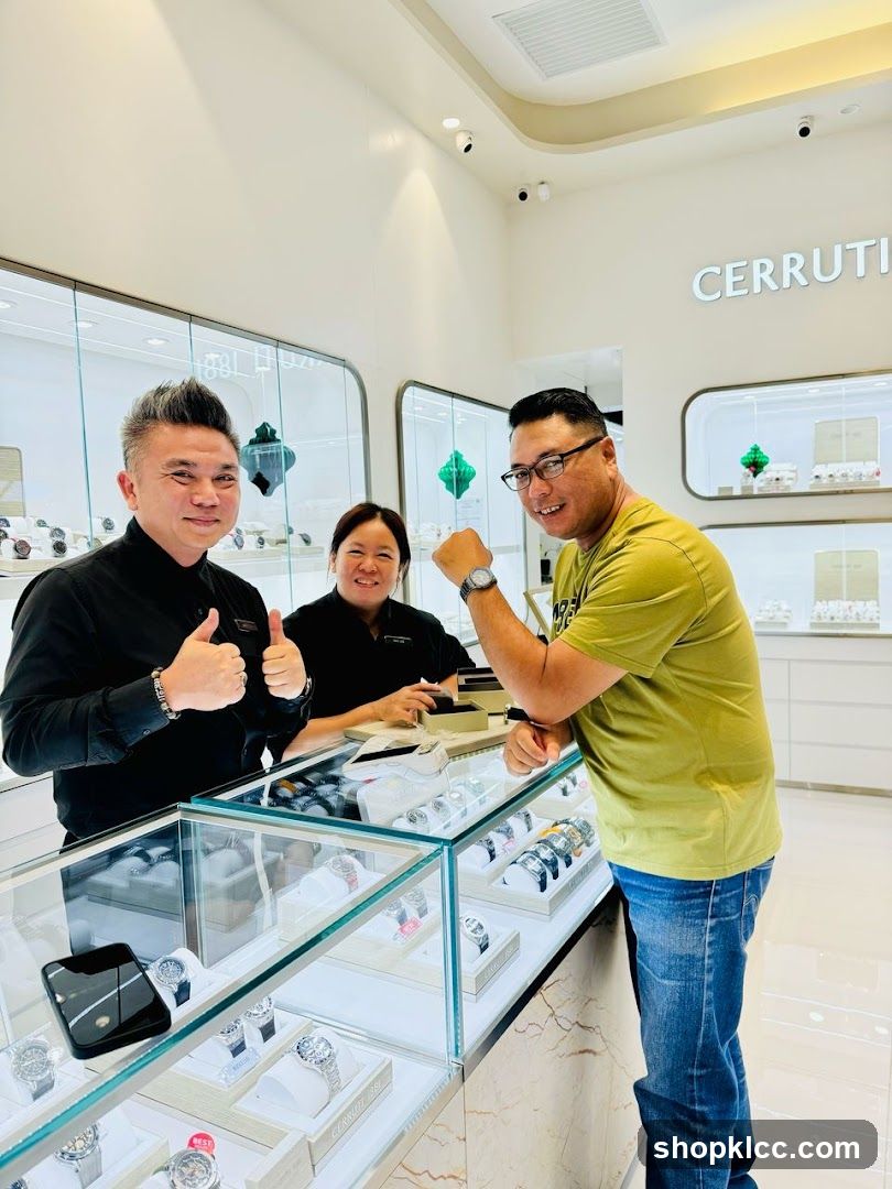 Watch Store Interior
