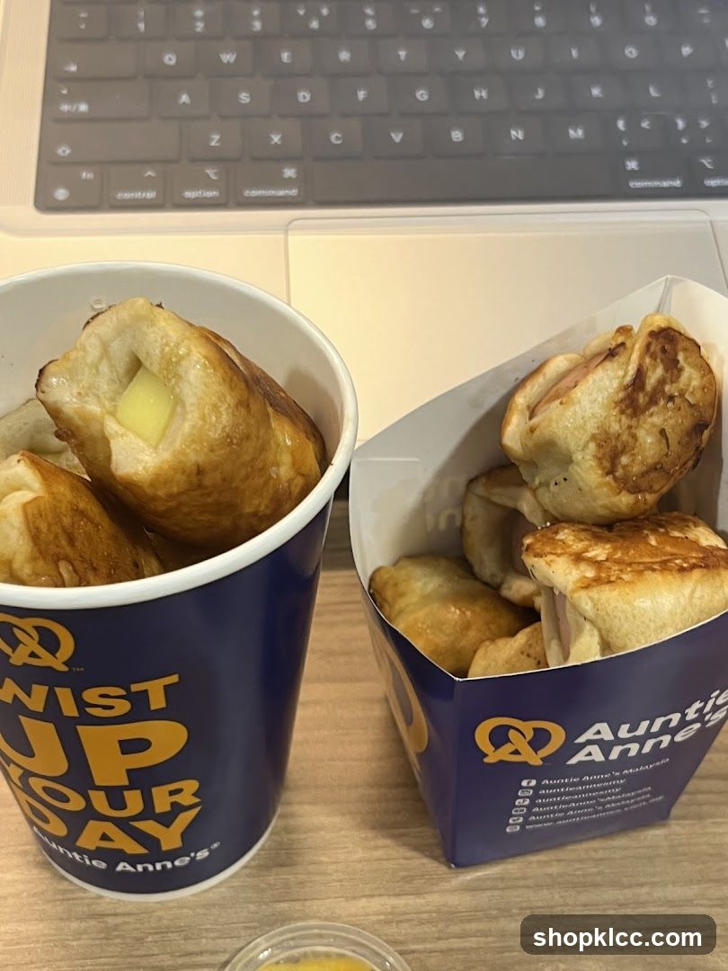Auntie Anne's Pretzel Bites