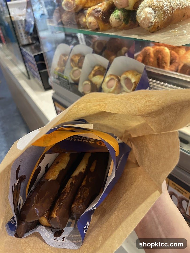 Chocolate Dipped Pretzel Sticks