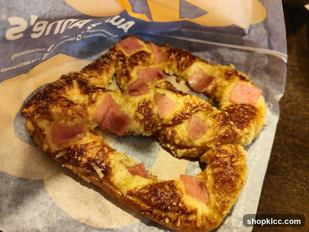 Ham and Cheese Pretzel