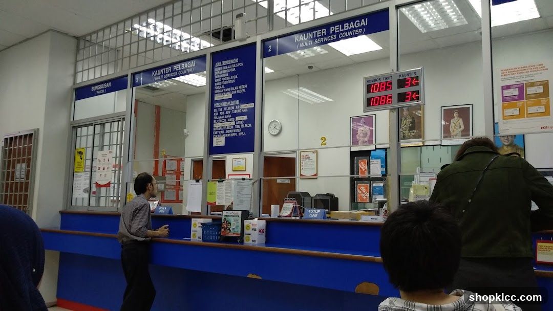 Post Office Service Counter