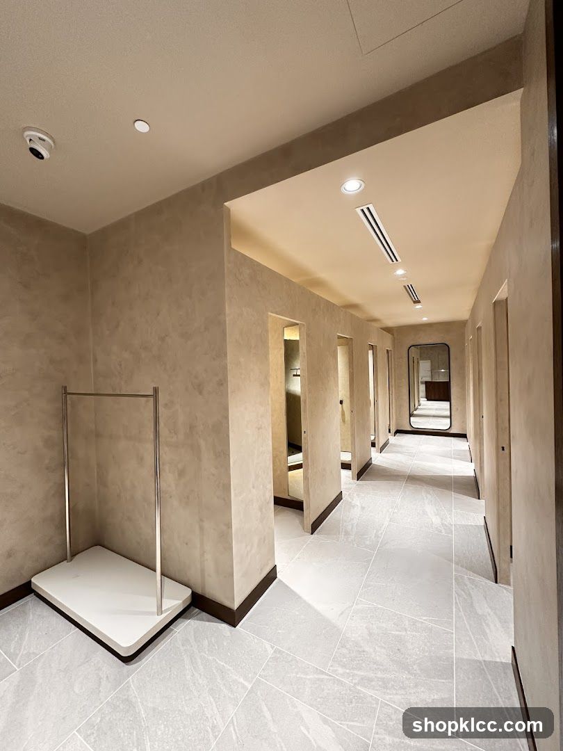 Fitting Room Corridor
