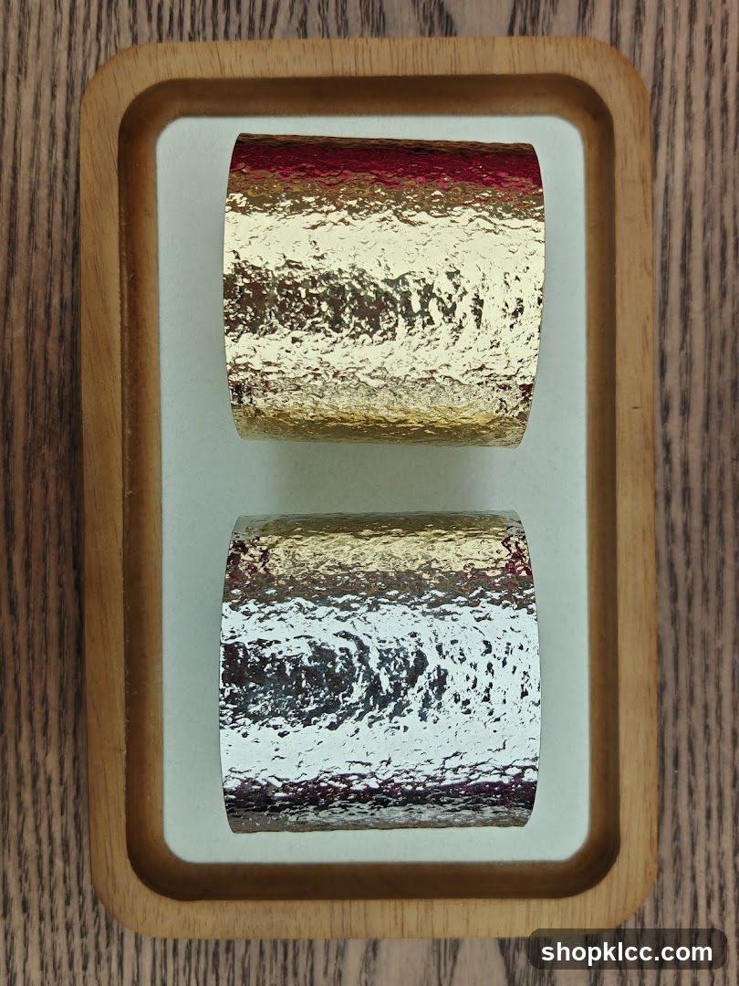 Gold and Silver Napkin Rings
