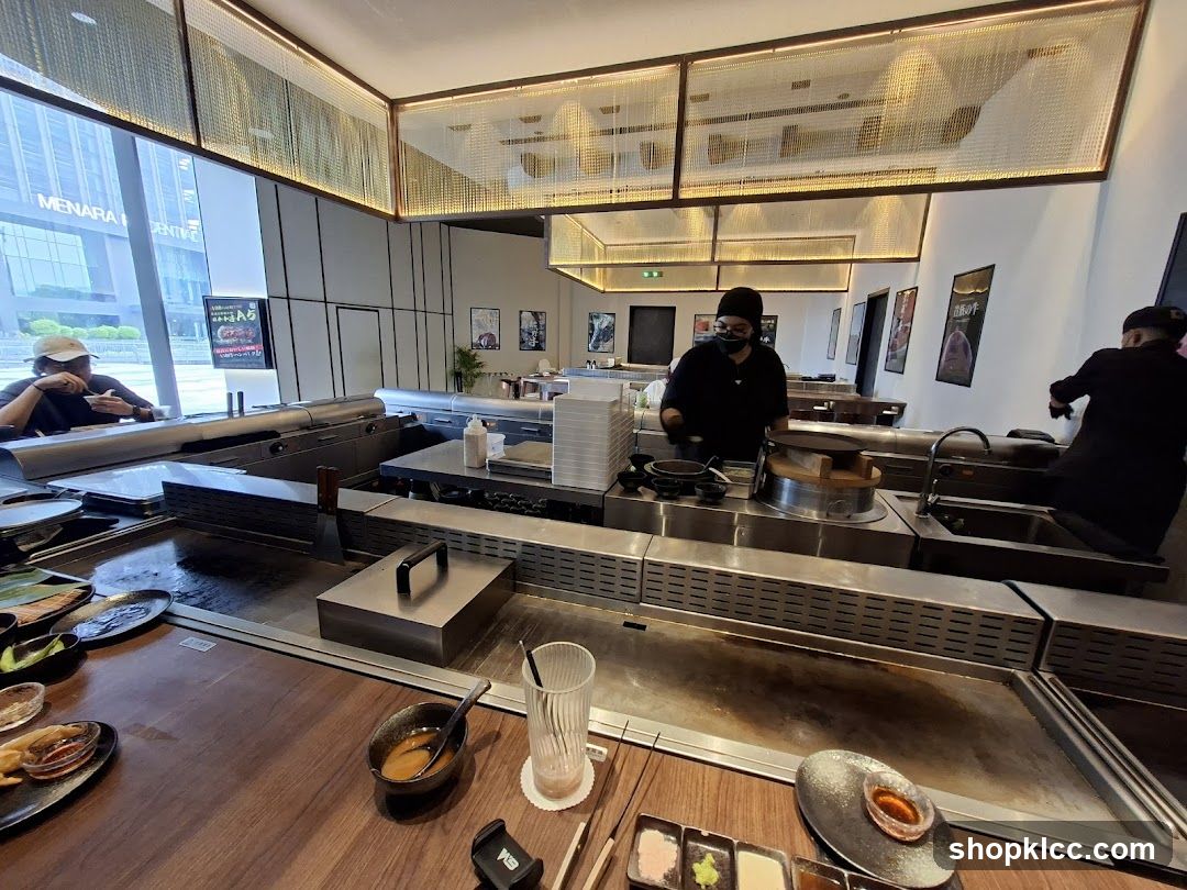 Teppanyaki Restaurant Interior