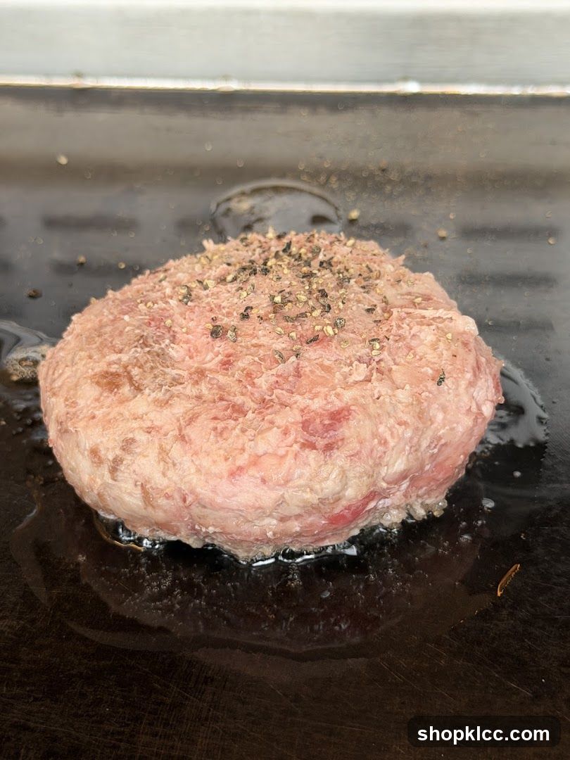 Burger Patty Cooking