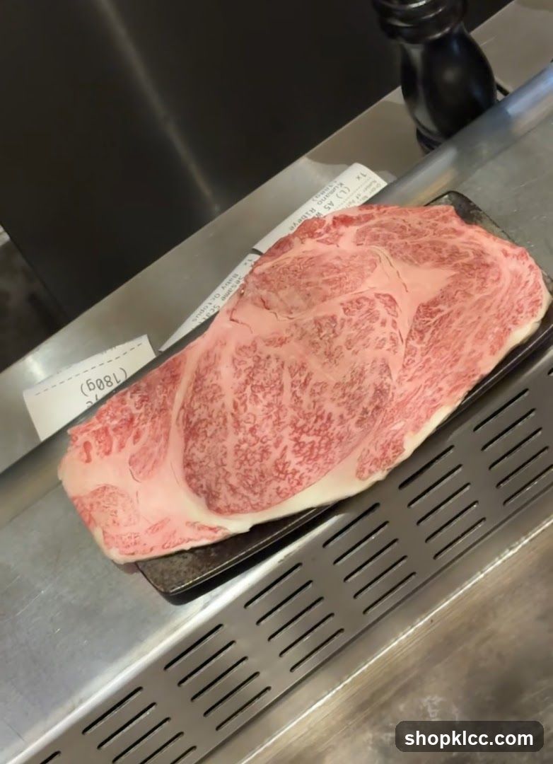 Raw Wagyu Beef