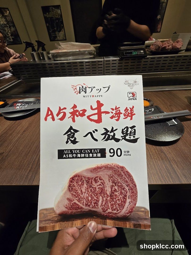 All You Can Eat A5 Wagyu and Seafood