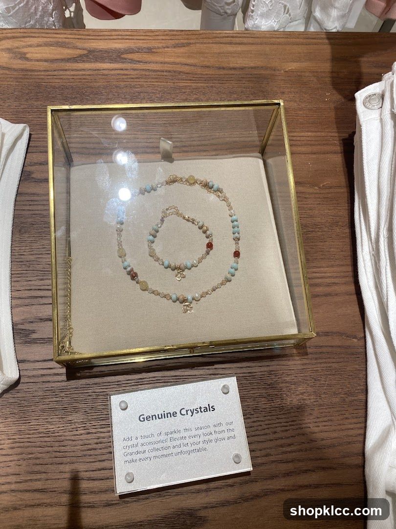 Genuine Crystals Display
