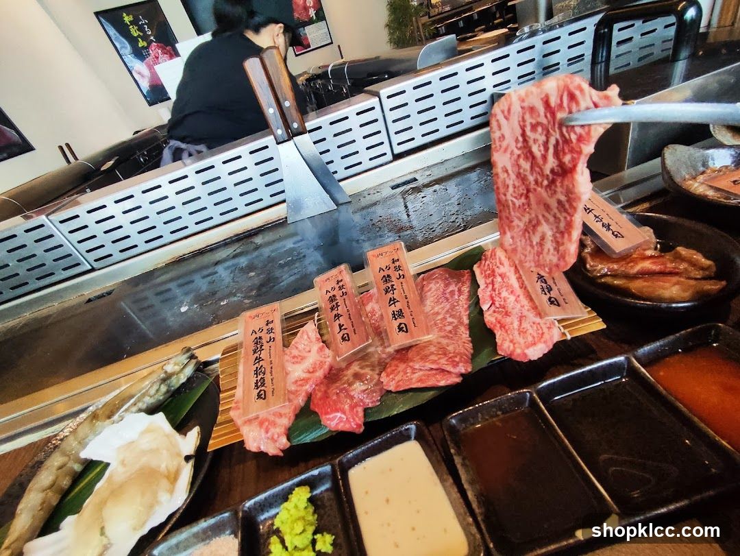 Raw Beef and Fish Preparation