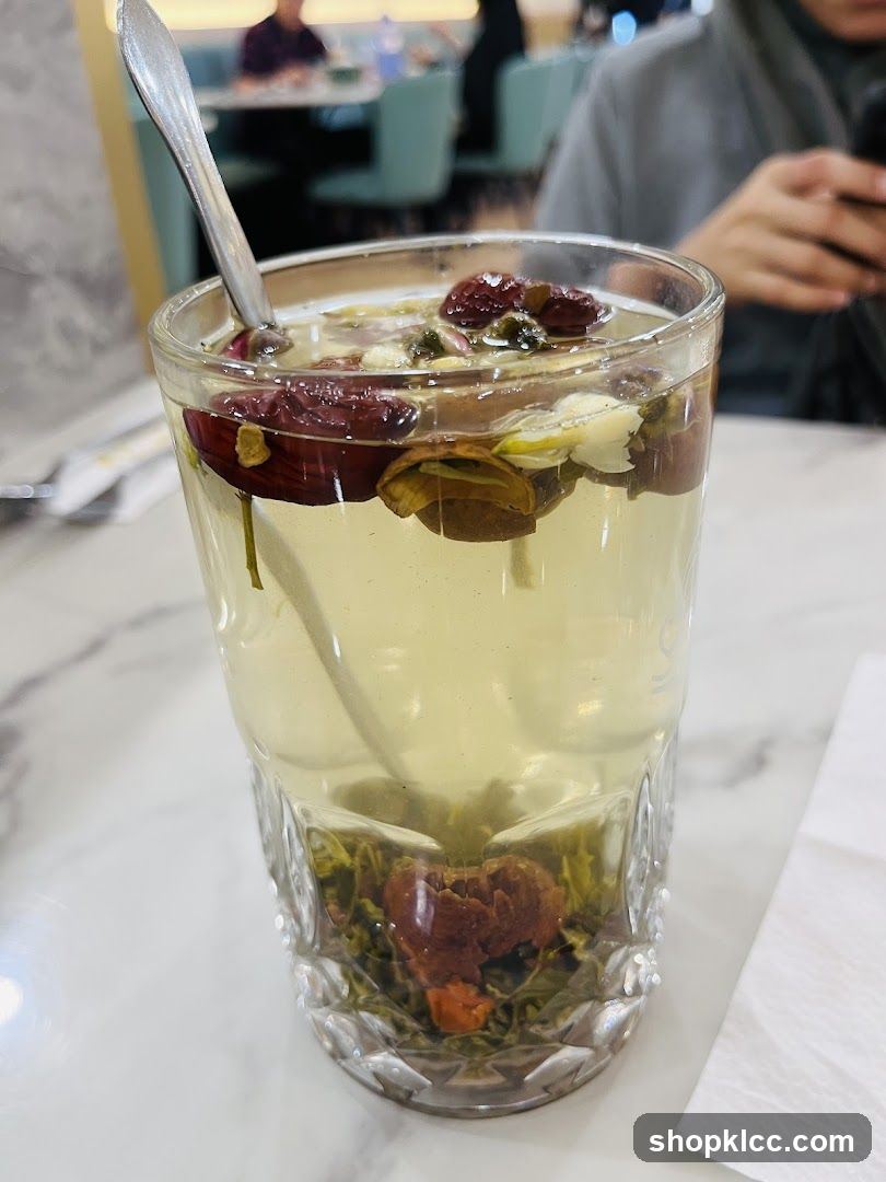 Herbal Tea with Dried Fruits
