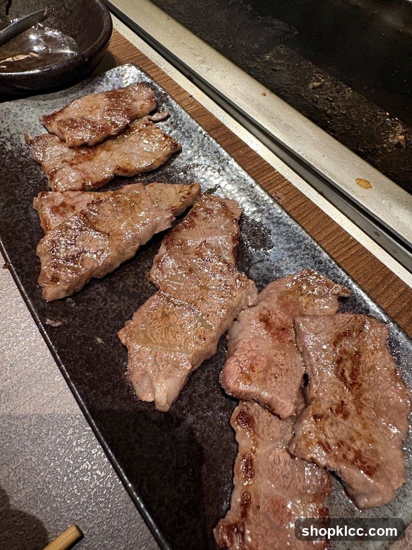 Grilled Beef Slices