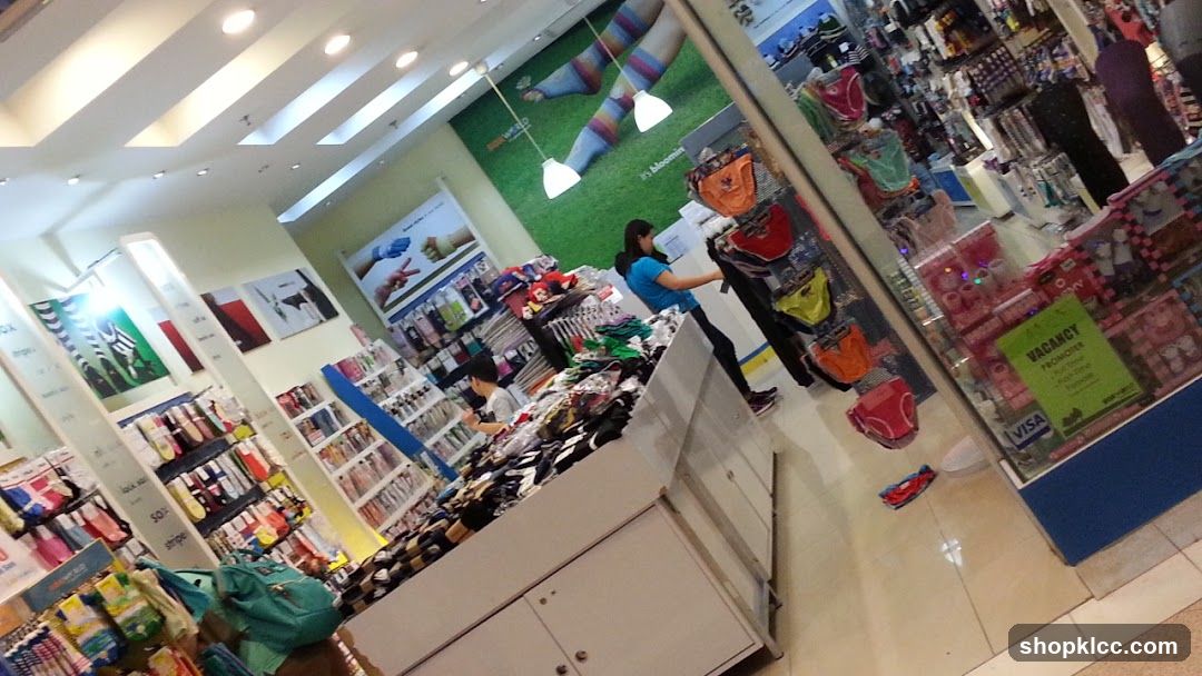 Retail store interior with apparel
