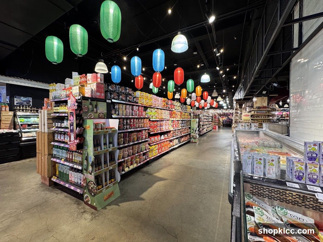 Asian Grocery Store Aisle