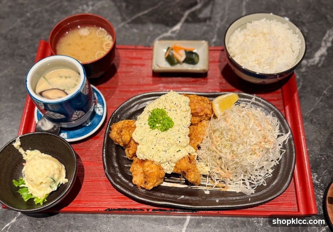 Japanese Fried Chicken Set Meal